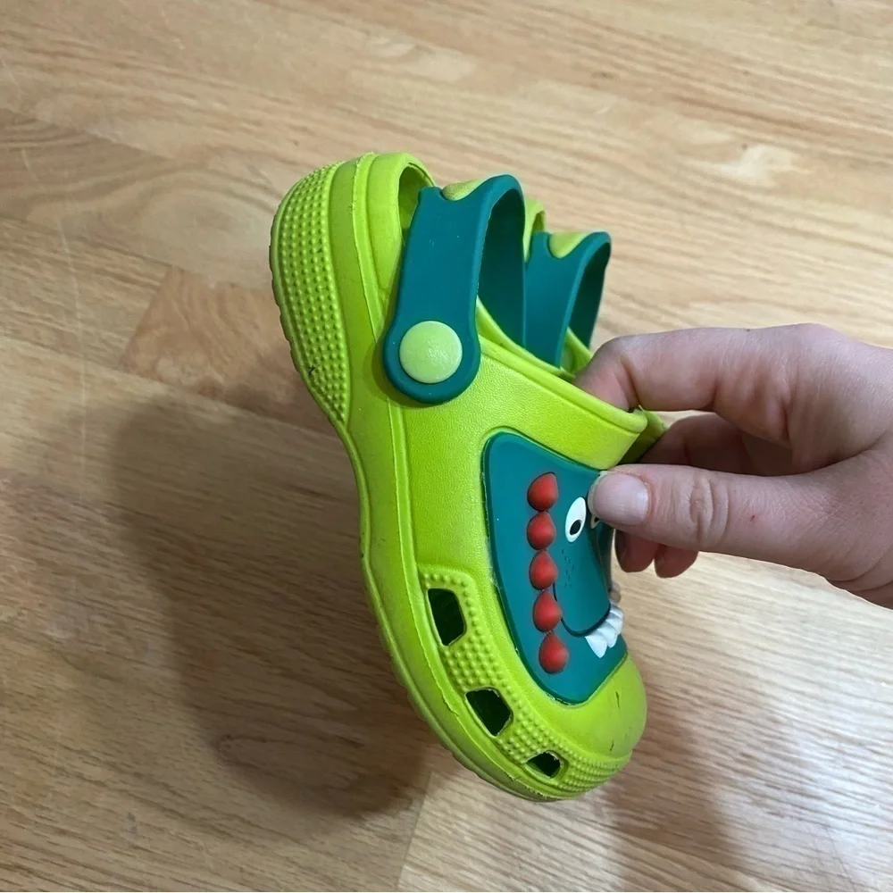 Alligator Sandal Shoes Sz 9 Toddler Green Kids Crocodile